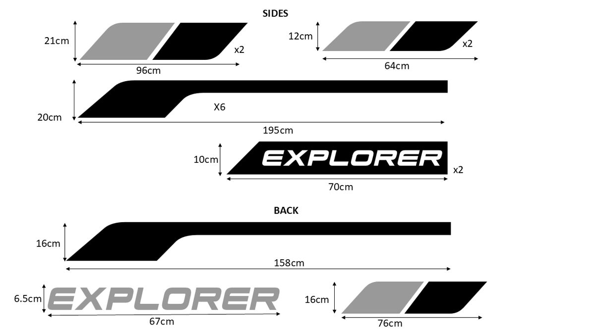 Citroen Relay - Graphics Kit