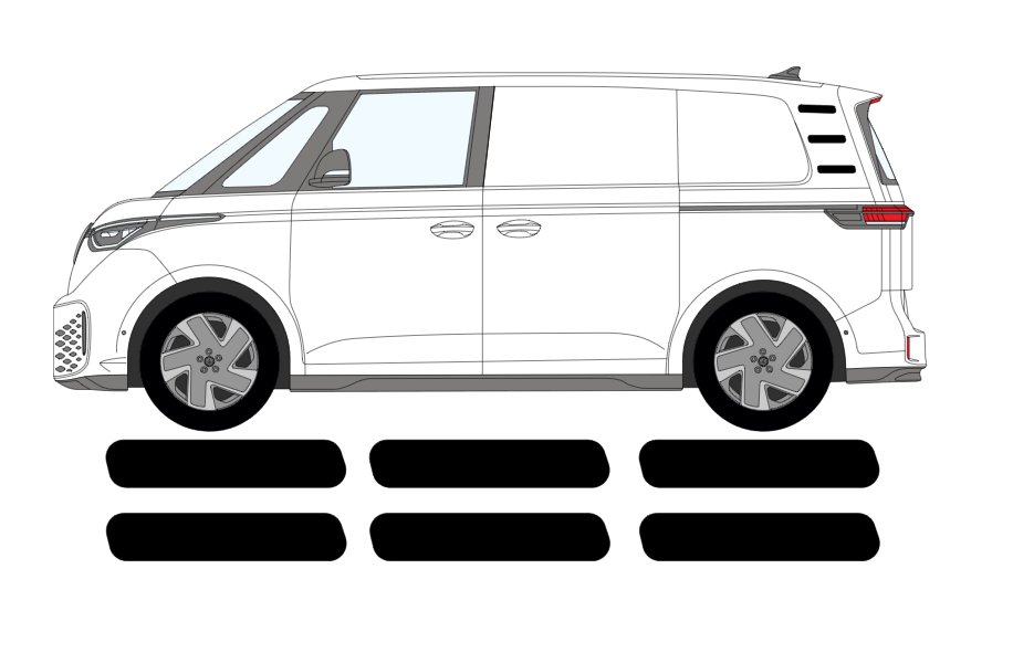 VW ID Buzz - VW Rear Inserts