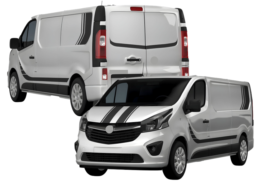 Renault Trafic Graphics Kit 2014-2021 - 01