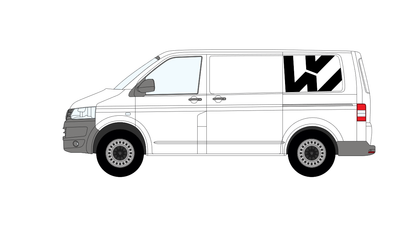 VW Transporter 2009-2015 Rear Graphics
