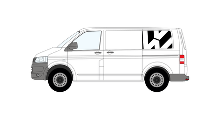 VW Transporter 2009-2015 Rear Graphics