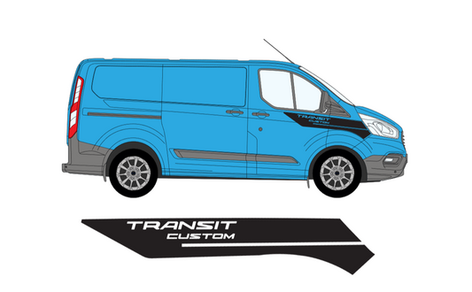 Ford Transit Custom Graphics Kit 2012-2023 - 01