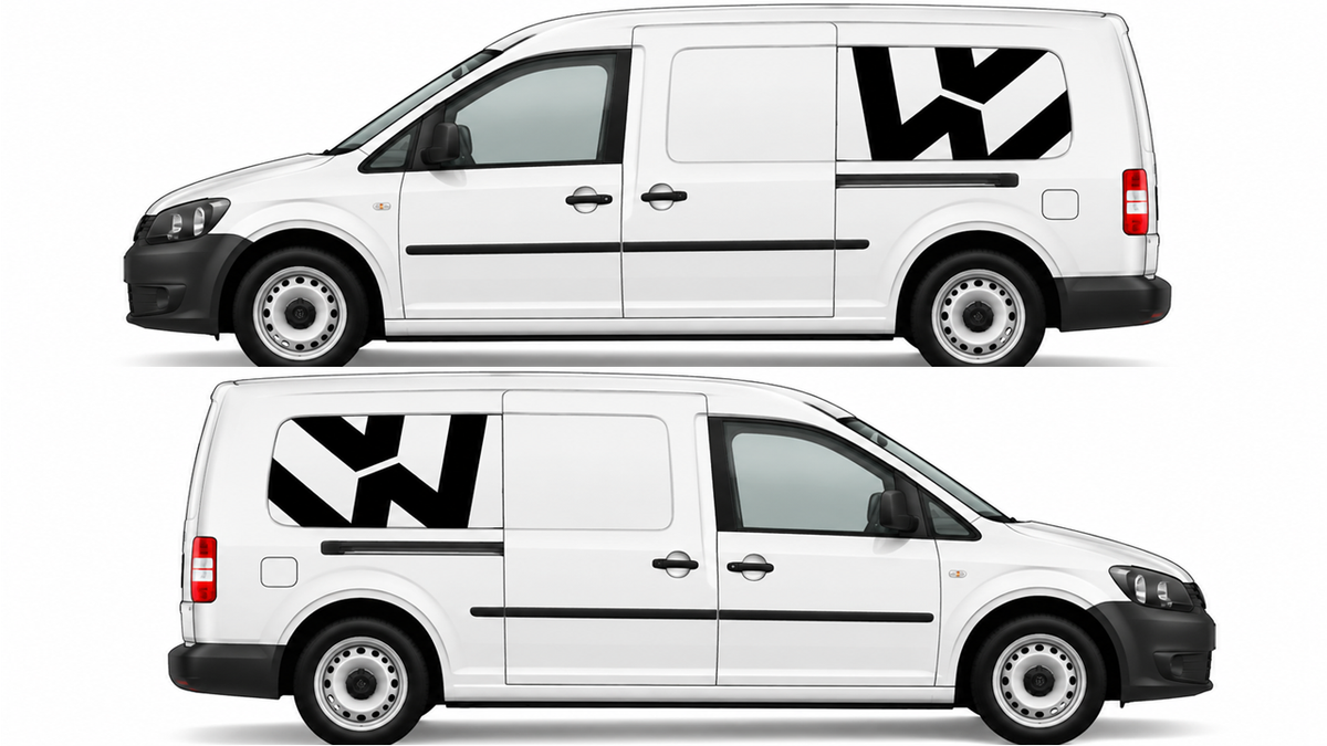 VW Caddy 2010-2015 Maxi Graphics