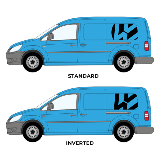 VW Caddy 2015-2021 MAXI Rear Graphics