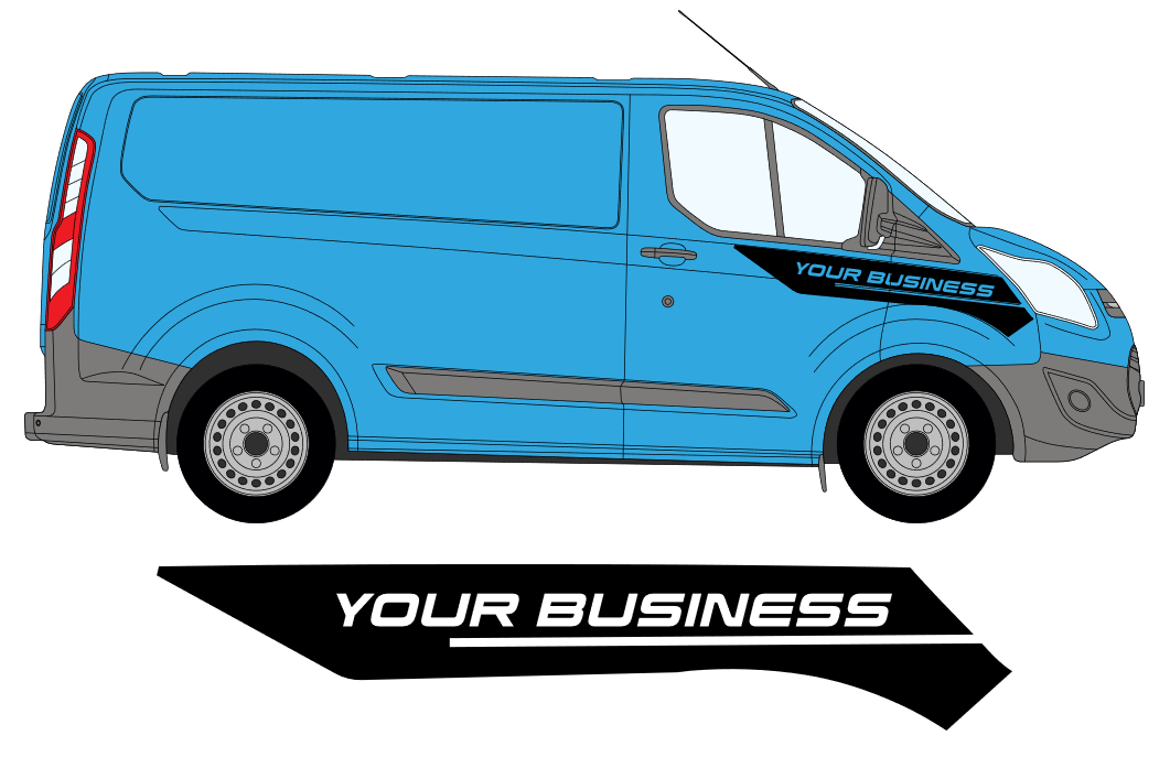 Ford Transit Custom Graphics Kit 2012-2023 - 07