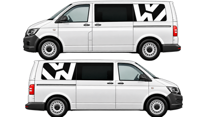 VW Transporter 2009-2015 Rear Graphics