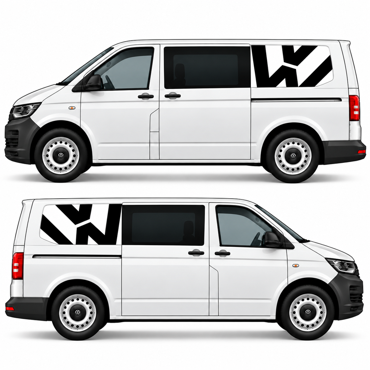 VW Transporter 2009-2015 Rear Graphics