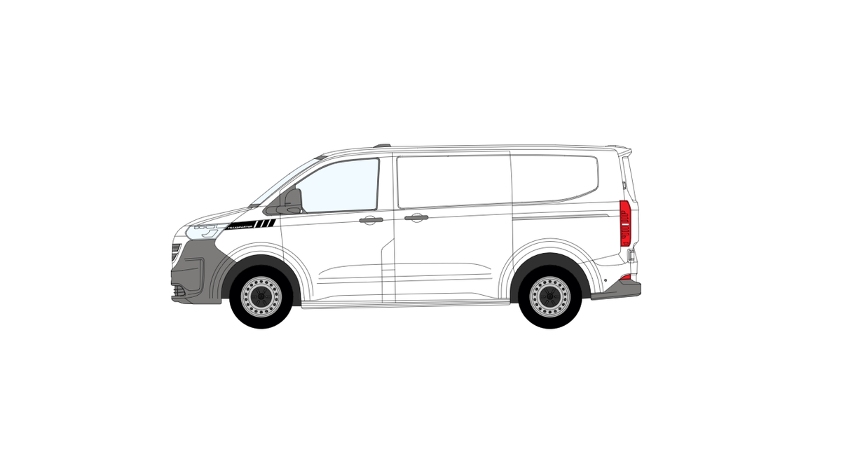 VW Transporter T7 2025 onwards Wing Graphics -B