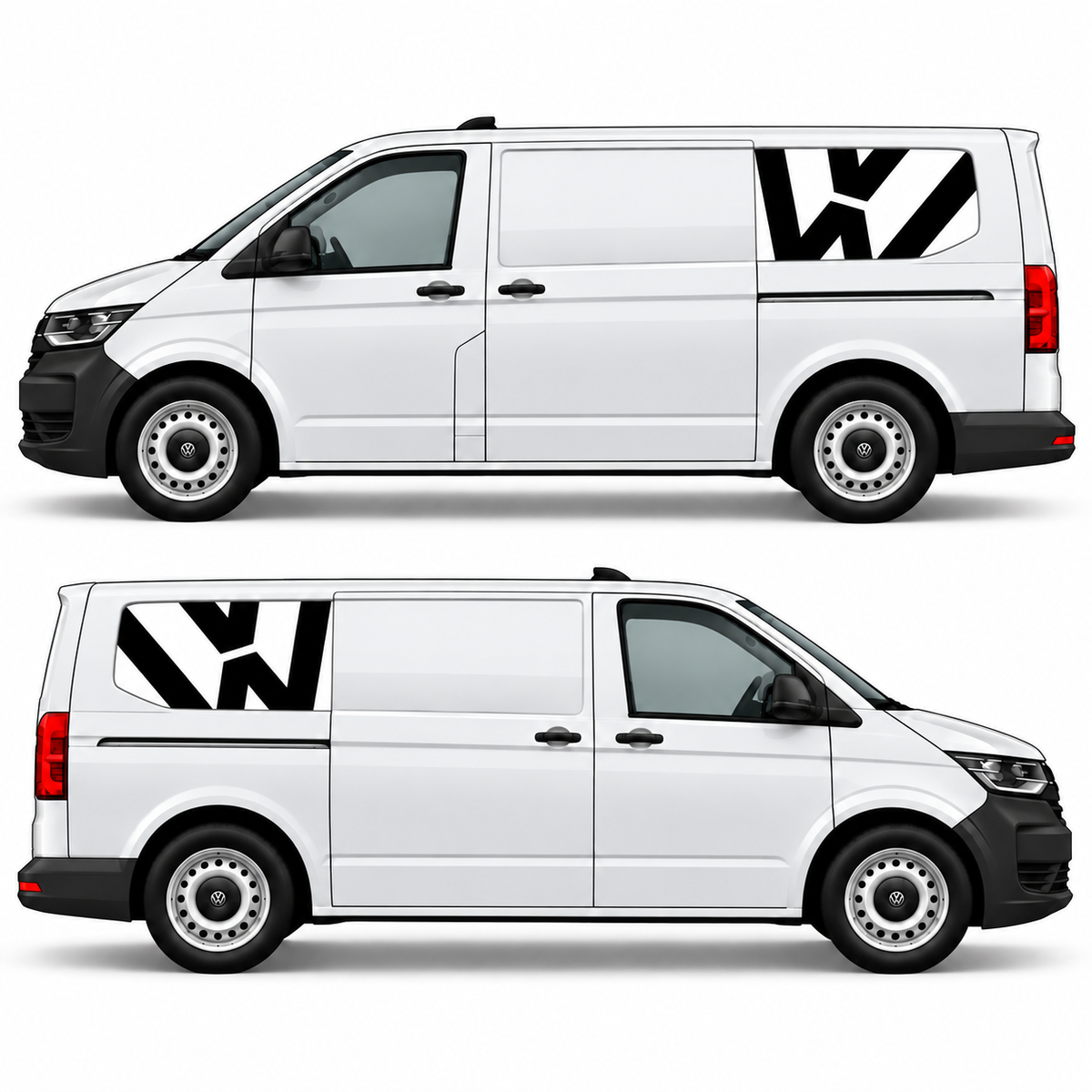 VW Transporter T7 2025 onwards Rear Graphics Kit