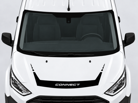 Ford Transit Connect 2013 - 2024 Graphics Bonnet With text