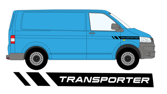 VW Transporter 2009-2015 Wing Graphics