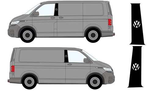 VW Transporter 2016-2025 B Pillar set