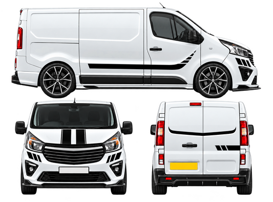 Vauxhall Vivaro 2014 - 2019 Graphics Kit - 03