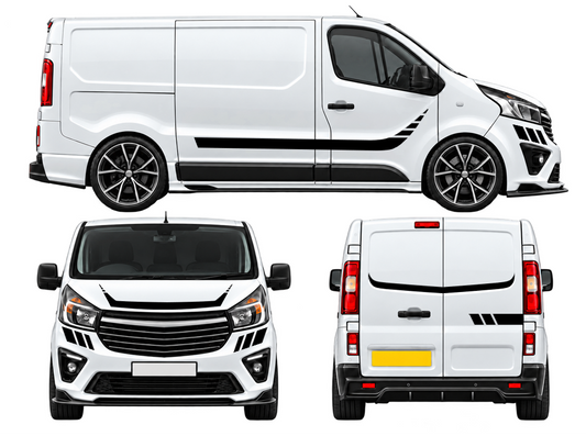 Vauxhall Vivaro 2014 - 2019 Graphics Kit - 04